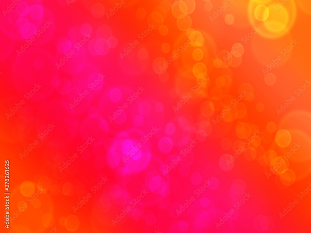 Abstract red background with bokeh or bubbles Abstract red background with bokeh or bubbles