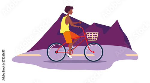 people riding bicycle activity image