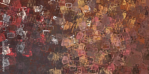 Handmade background. Abstract. Wide brush. Modern art. Painterly mix. Color texture. Colorful pattern. Wall painting. Backdrop material. Oil painting. 2d illustration.