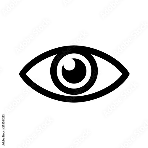 Eye sign icon – for stock