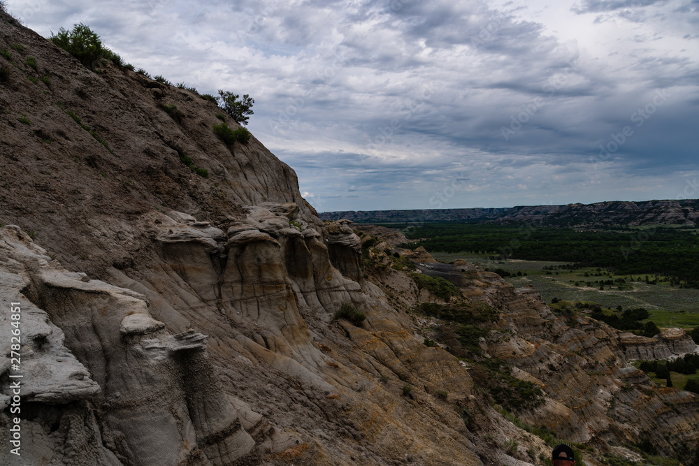 The Rugged Views of Theodore Roosevelt National Park in July 