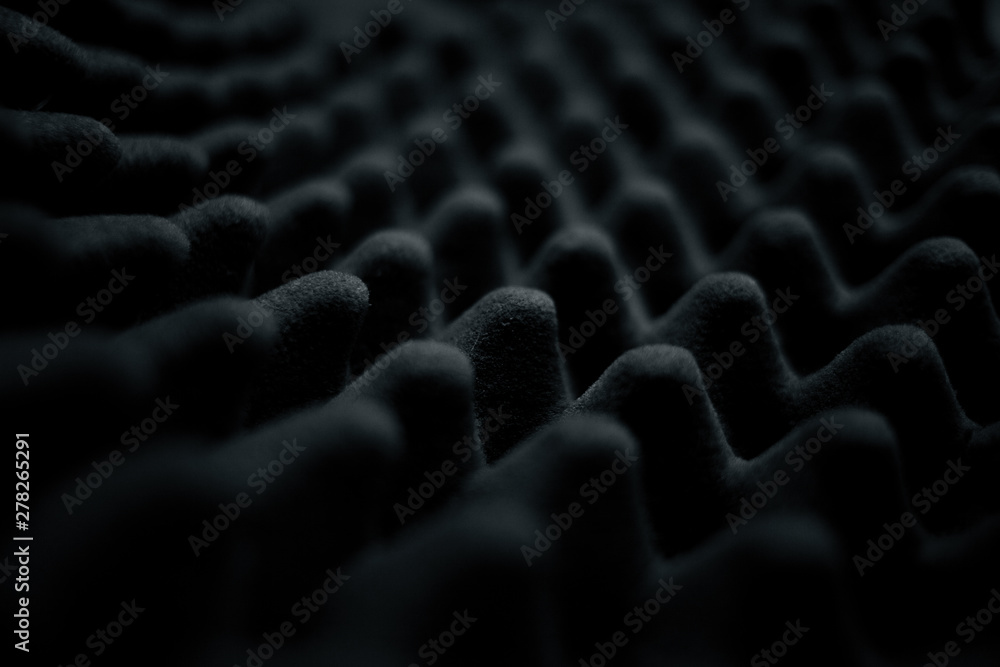 Obraz premium Foam for professional record studio