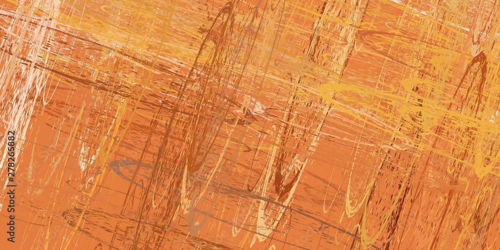 Naklejka premium Canvas surface. Colorful pattern. Painterly mix. Modern art. Oil painting. Handmade background. Wall painting. Backdrop material. 2d illustration. Color texture. Wide brush.