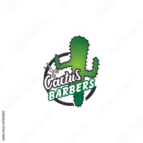 CACTUS BARBER LOGO/IDENTITY DESIGN