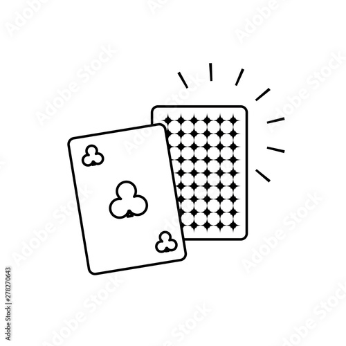 poker casino game cards icons