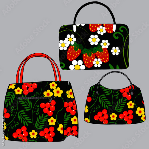 design pattern for women's handbags