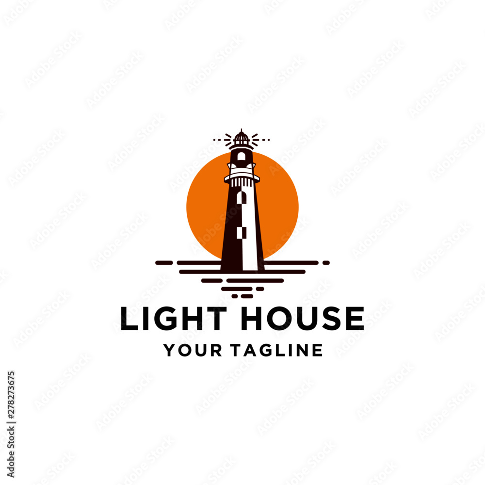 Lighthouse Logo Design Template Lighthouse Logo Design Template