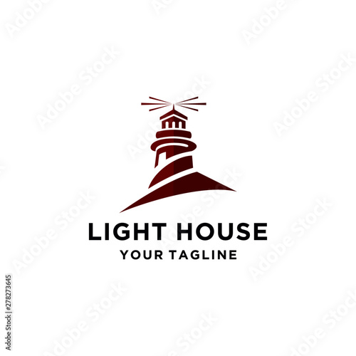 Lighthouse Logo Design Template