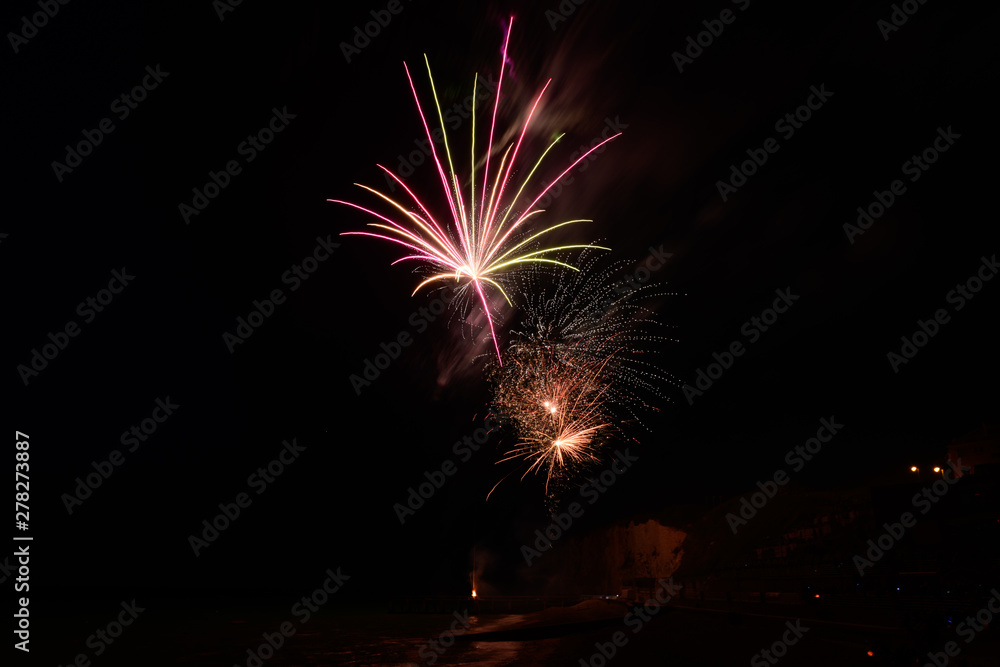 Feu d'artifice de Veules les Roses