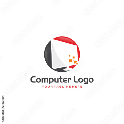 Computer Logo Template
