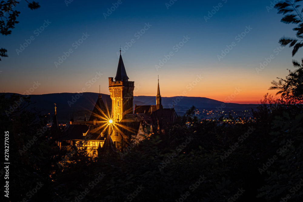 Obraz premium Schloss Wernigerode