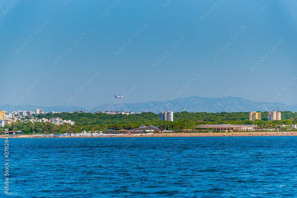 Ses Coastline in Antalya , Turkey