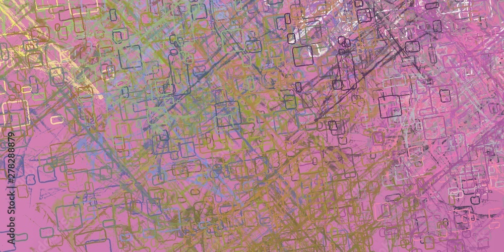 Fototapeta premium Modern art. Painterly mix. Oil painting. Colorful pattern. Handmade background. Wall painting. Backdrop material. Wide brush. Abstract. Canvas surface. 2d illustration. 