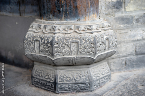 Slika na platnu Traditional Chinese stone carving art