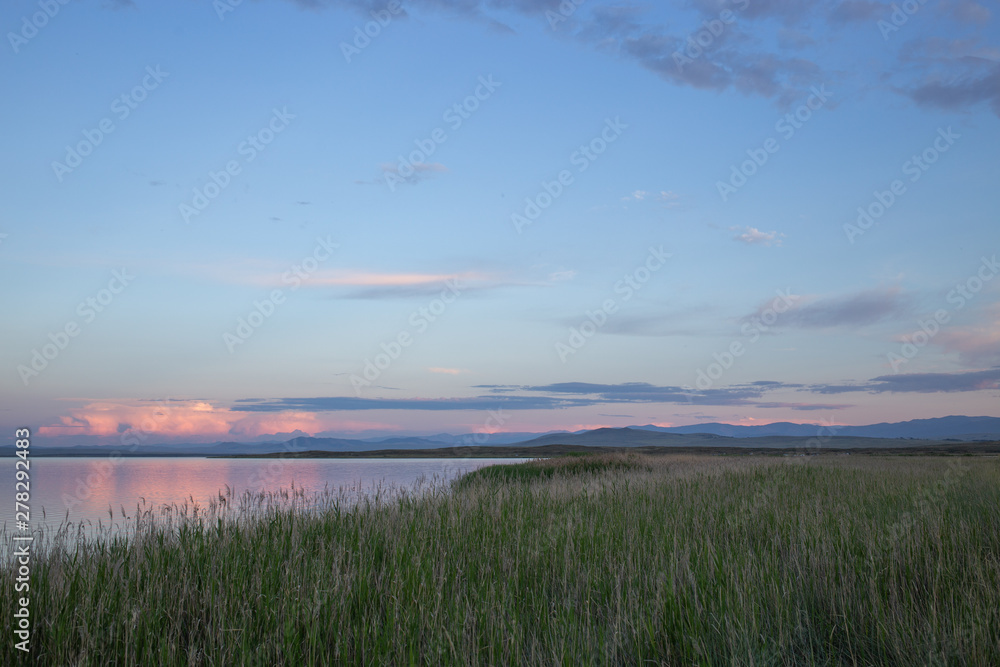 Hadyn lake in Tuva, Siberia, Russia