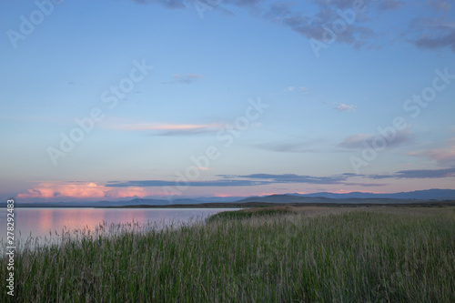 Hadyn lake in Tuva  Siberia  Russia