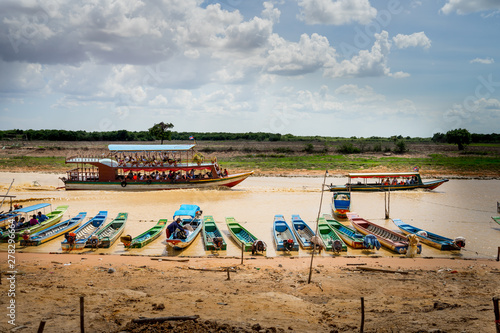 Wallpaper Mural Local khmer traditional lifestyle in the village outside big city Torontodigital.ca
