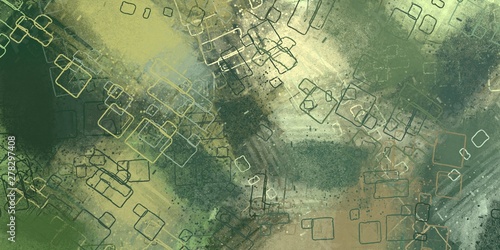 Wallpaper Mural Wall painting. Modern art. Colorful pattern. Oil painting. Handmade background. Color texture. Wide brush. Abstract. Painterly mix. 2d illustration. Backdrop material.  Torontodigital.ca