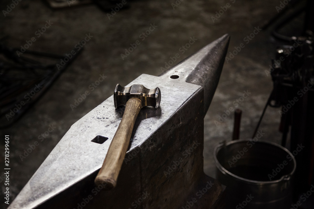 Blacksmith shop anvil Blacksmith shop anvil