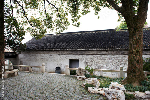 Huqiu Mountain in Suzhou, China. photo