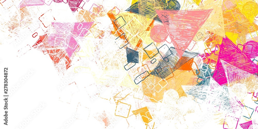 Naklejka premium Sketch painting. 2d illustration. Digital texture wallpaper. Art modern drawing backdrop material. Crazy random pattern creation. Creative unique chaos and variety mix structure contour.