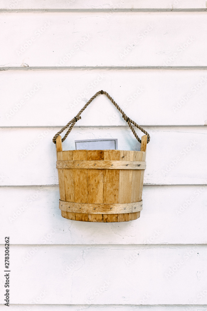Basket on the wall