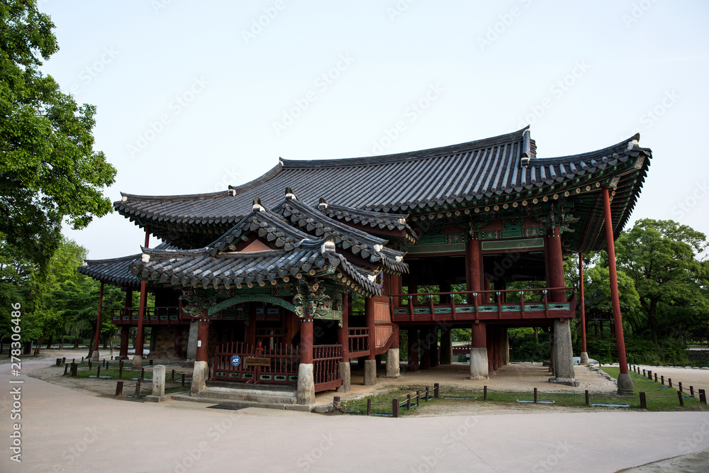 Gwanghallu is a Chosun era building in Namwon-si, Korea.