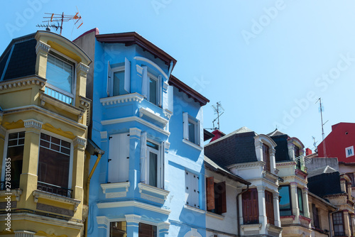 English style houses in Irala neighborhood, Bilbao, Spain photo