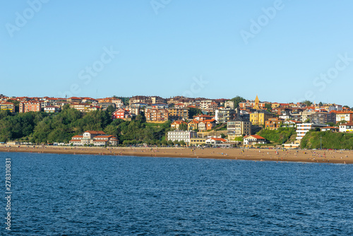 Panorama of Getxo, Basque Country, Spain