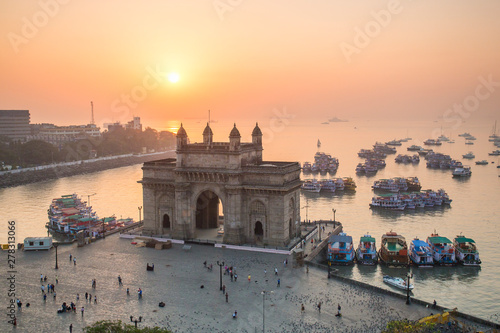 India, Mumbai, Maharashtra, The Gateway of India, monument comme photo