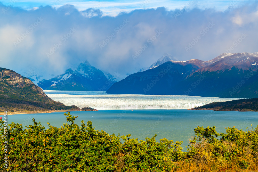 Beautiful landscape of Perito Moreno Glacier at Los Glaciares National park