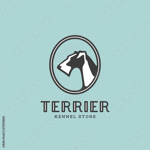 Fox terrier logo