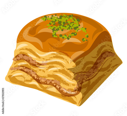  sweet dessert baklava
