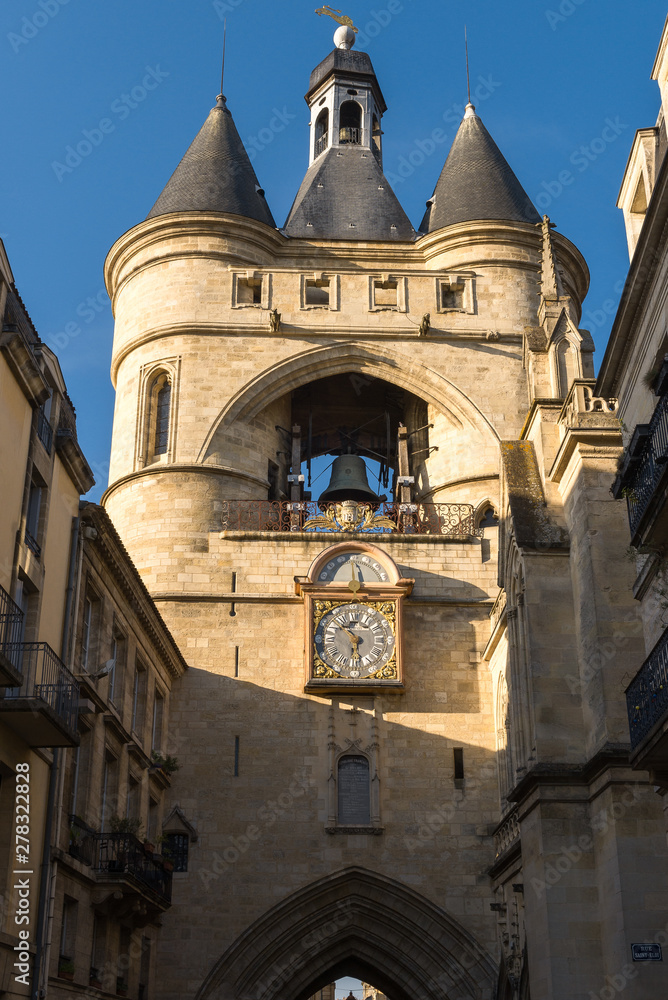 Great Bell (Grosse Cloche) of Bordeaux, Aquitaine, France