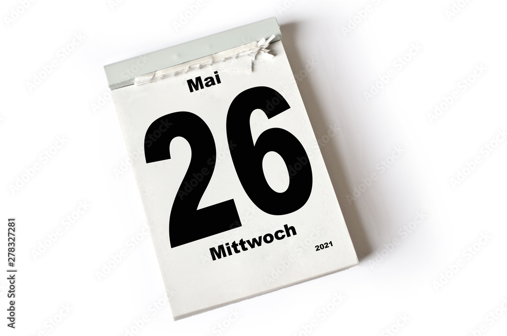 26. Mai 2021