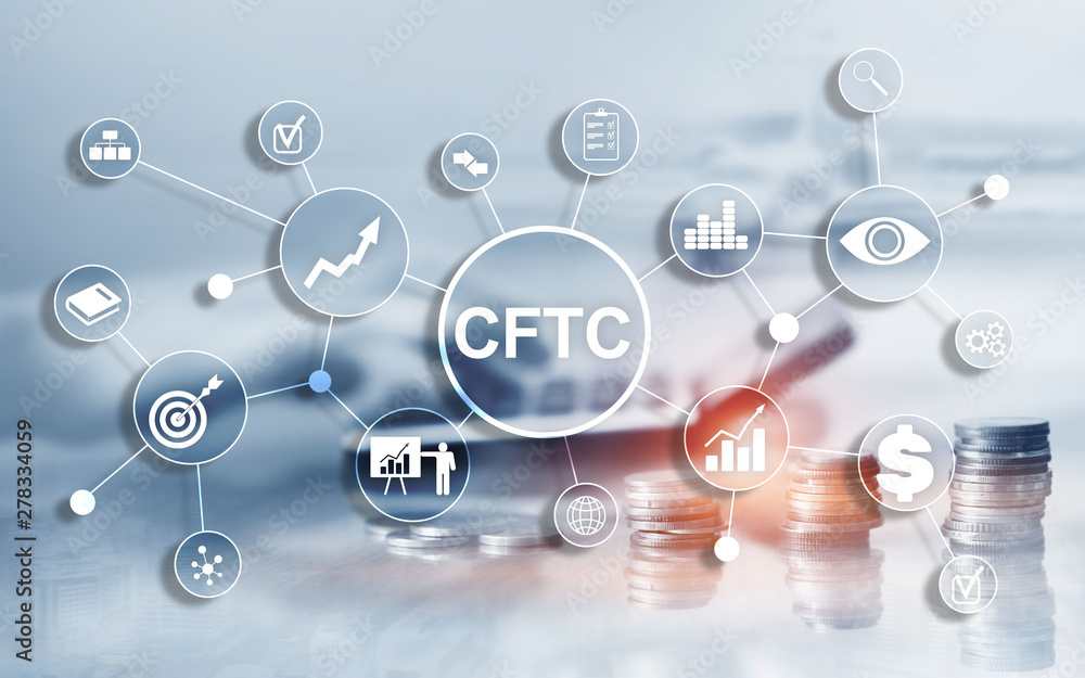 CFTC u.s. commodity futures trading commission business finance regulation concept.