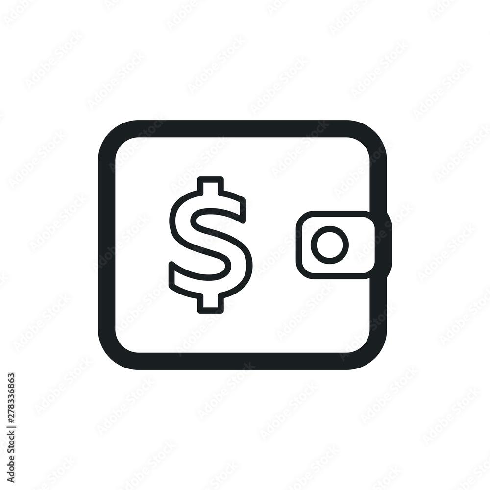 wallet vector icon wallet vector icon