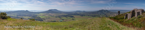 Beautiful Hungarian landscape near the lake Balaton