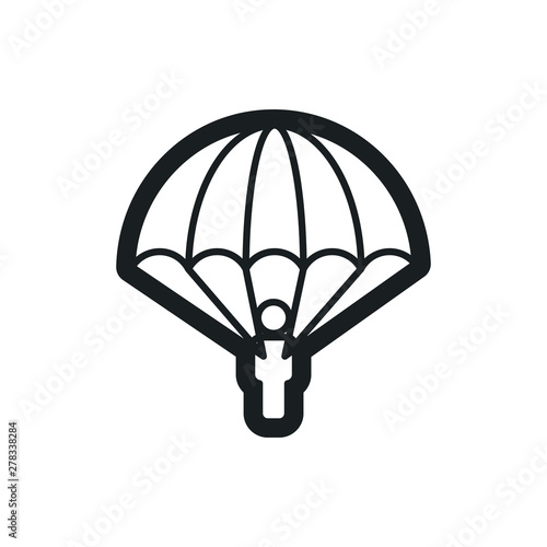 parachoote vector icon