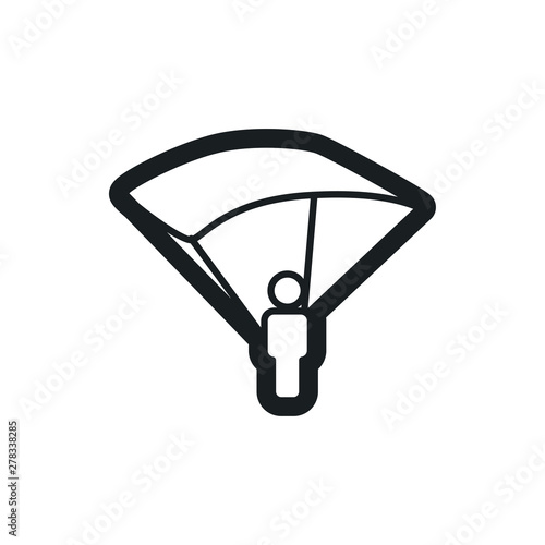 parachoote vector icon