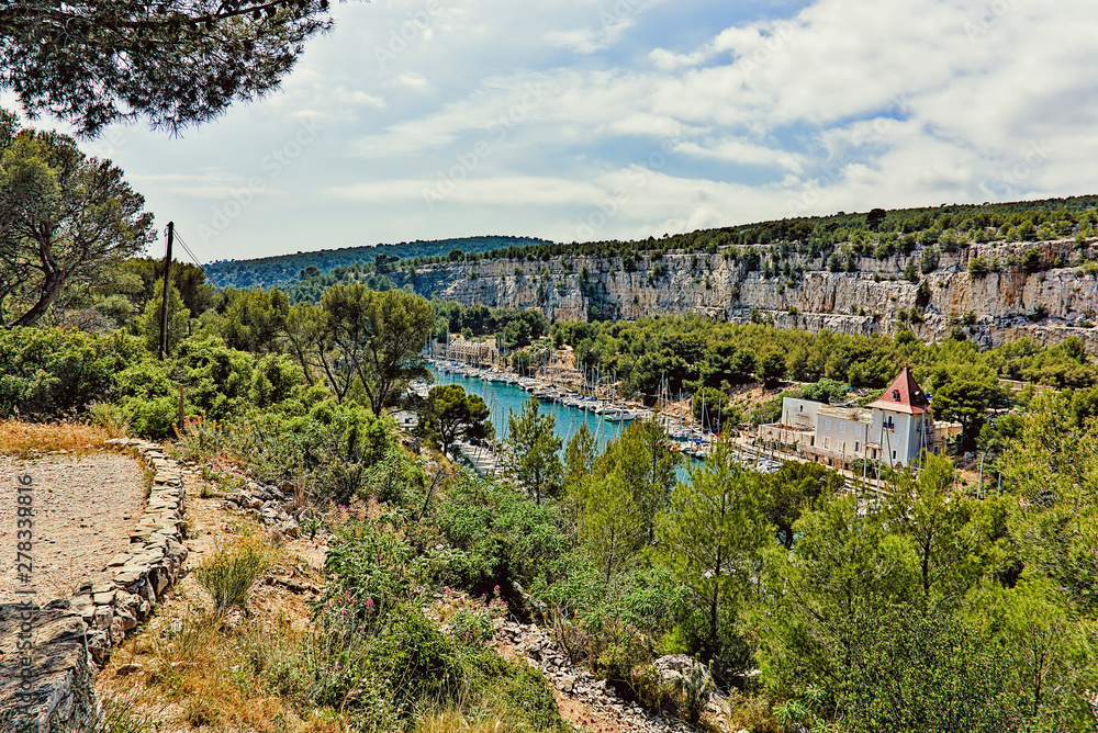 Small harbour in south of france Small harbour in south of france