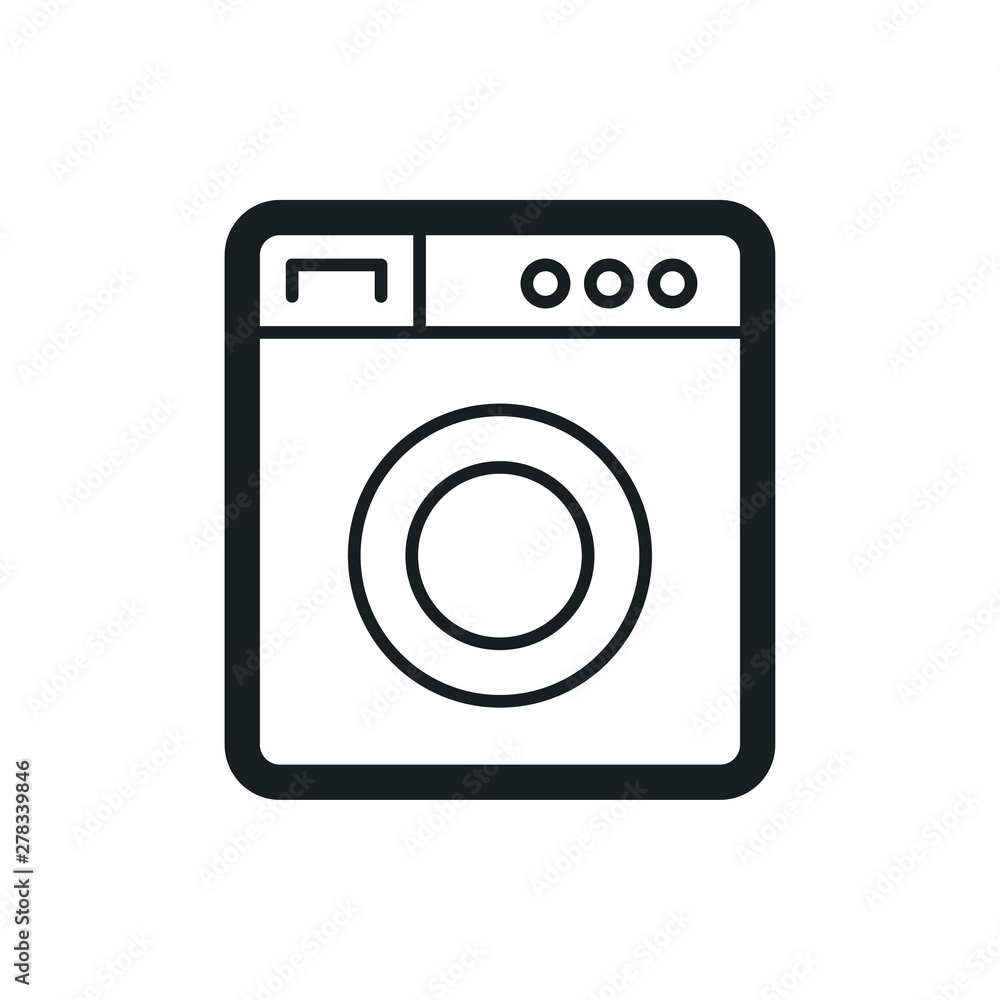 washer vector icon