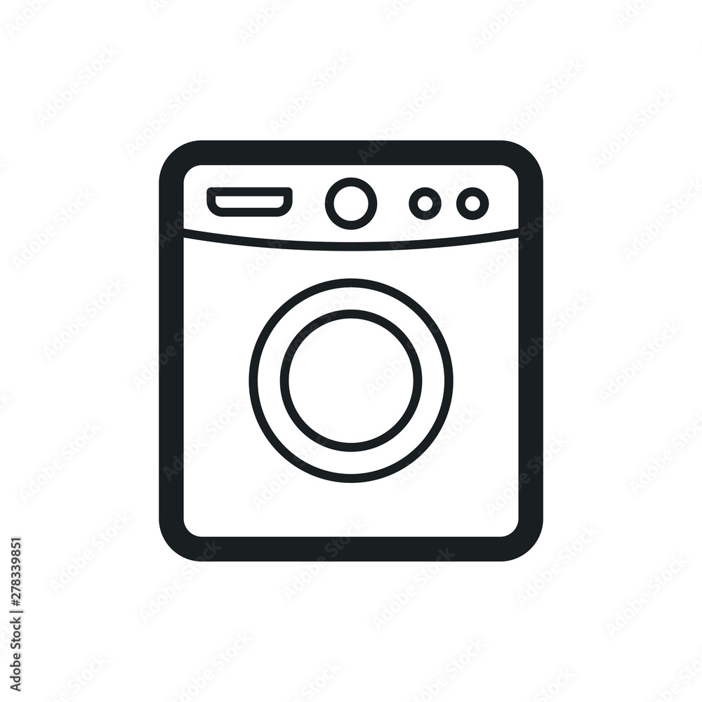 washer vector icon