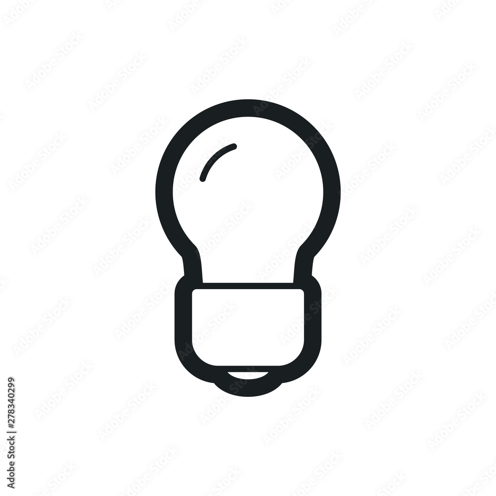 bulb vector icon bulb vector icon
