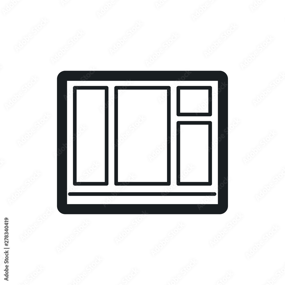 window vector icon window vector icon