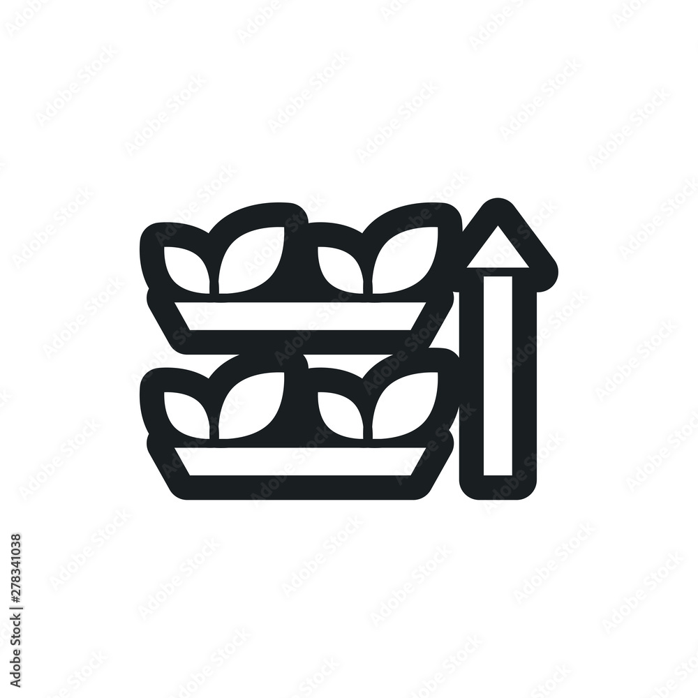 vertical farm vector icon vertical farm vector icon