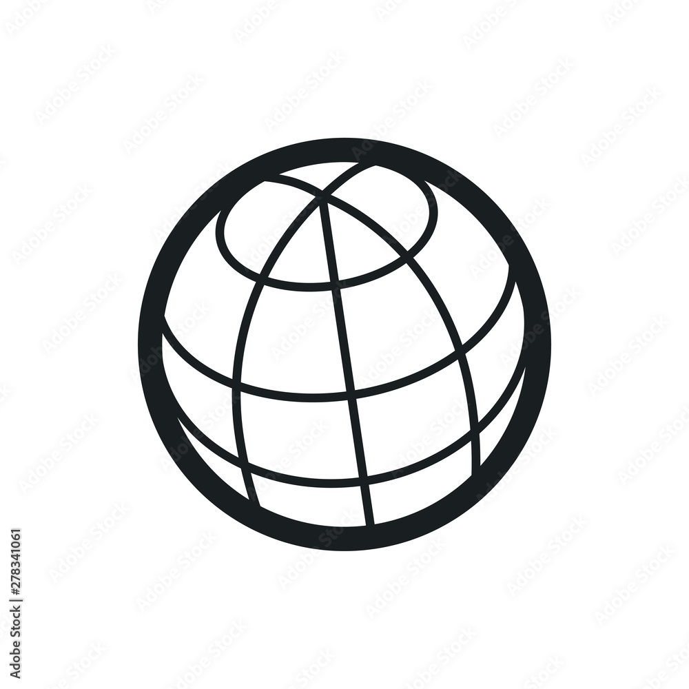 globe vector icon globe vector icon