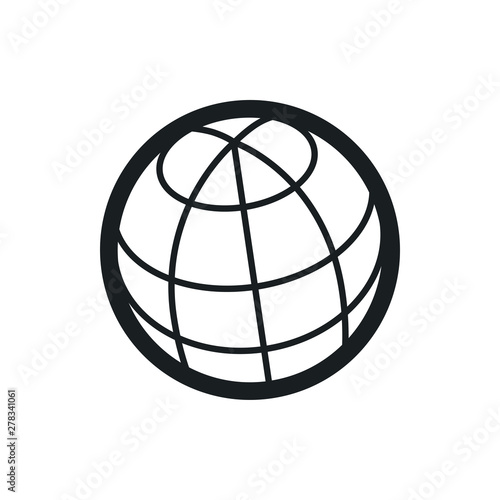 globe vector icon