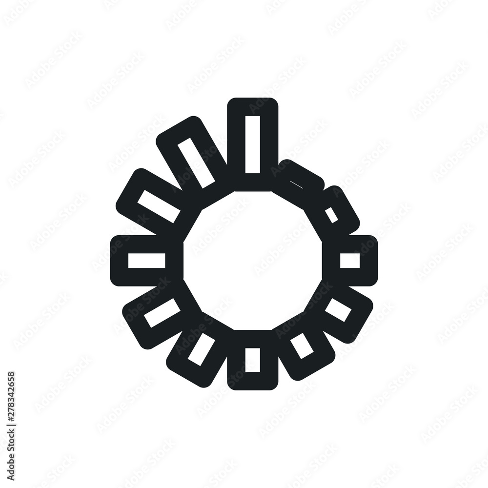 Obraz premium loading vector icon