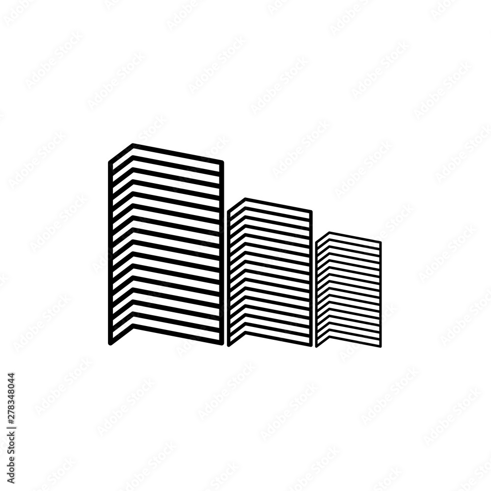 Building Icon Logo Template Vector Illustration - Vector Building Icon Logo Template Vector Illustration - Vector